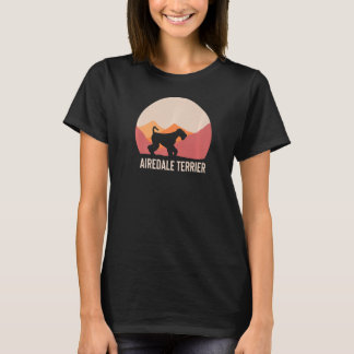 Airedale Bergsee-Zauber im Val Piora T-Shirt
