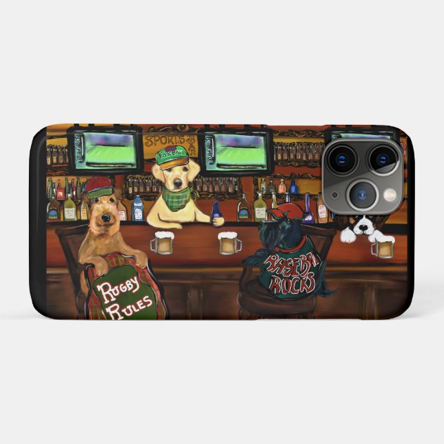 AIREDALE & FRIENDS Poster Case-Mate iPhone Hülle (Rückseite (Horizontal))