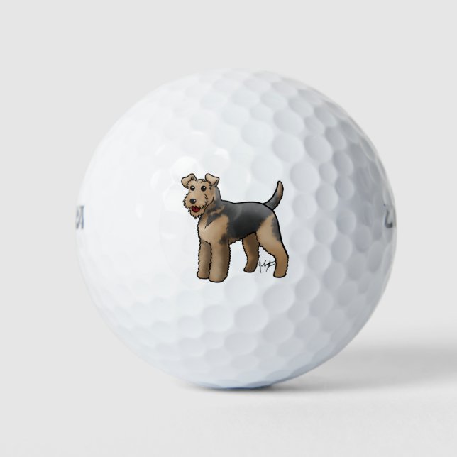 Airedale Golfball (Vorderseite)