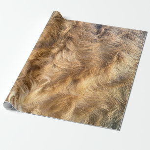 Airedale Haar-Wrap-Papier Geschenkpapier