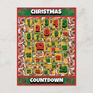 Airedale Hund Weihnachten Adventskalender