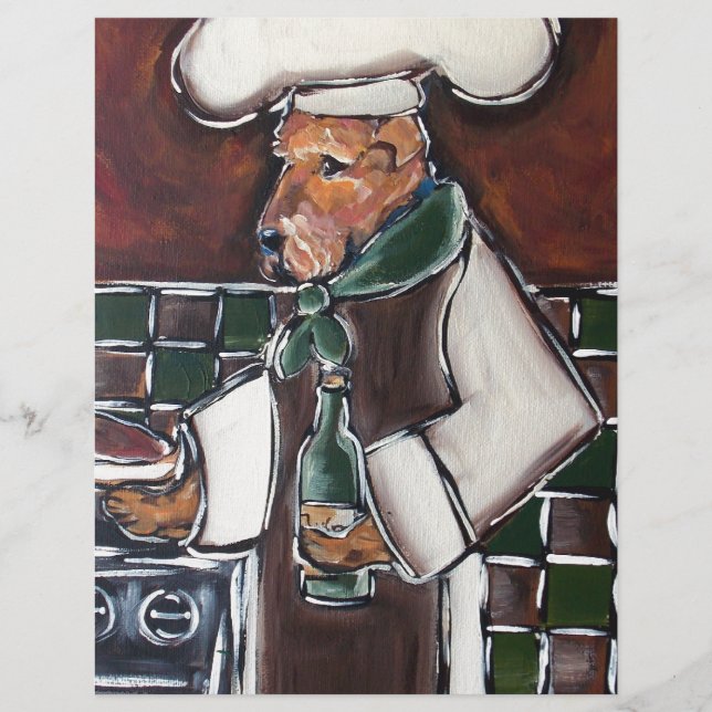 Airedale Koch (Vorderseite)