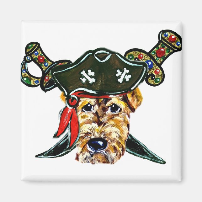 Airedale Magnet (Vorne)