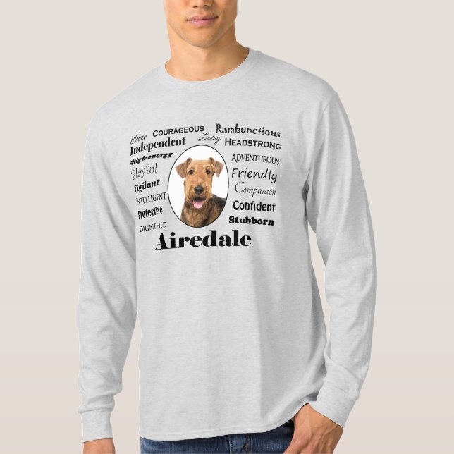 Airedale-T - Shirt (Vorderseite)