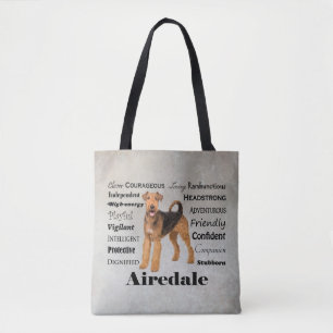 Airedale-Taschen-Tasche