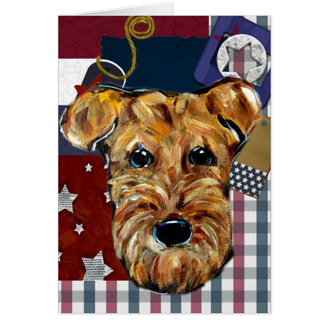 AIREDALE TERRIER (Vorne)