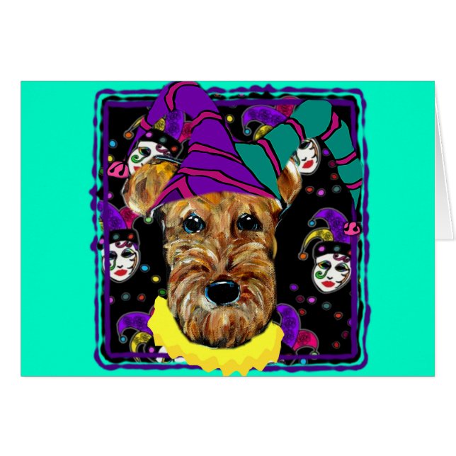 AIREDALE TERRIER (Vorderseite (Horizontal))