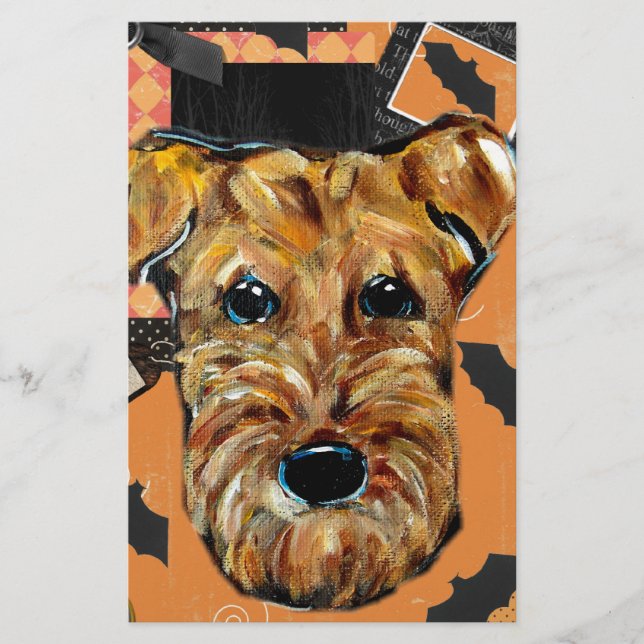 AIREDALE TERRIER (Vorderseite)