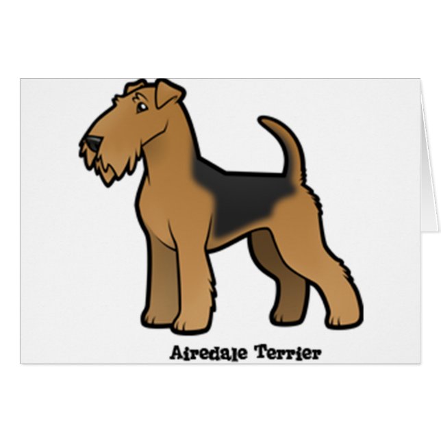 airedale Terrier (Vorderseite (Horizontal))