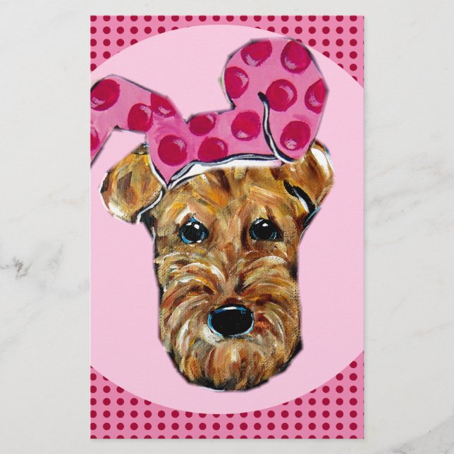 AIREDALE TERRIER (Vorderseite)