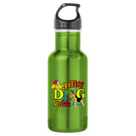 Airedale Terrier Agility Dog Edelstahlflasche