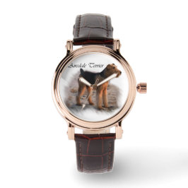 Airedale Terrier Art Armbanduhr