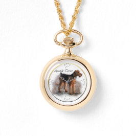 Airedale Terrier Art Armbanduhr