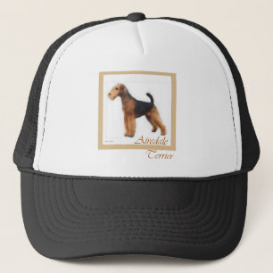 Airedale Terrier Art Collection Truckerkappe
