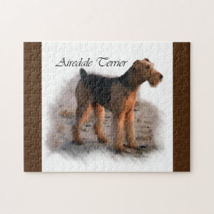Airedale Terrier Art Puzzle
