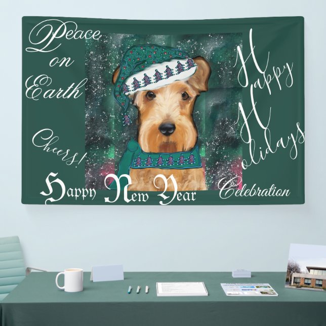 Airedale Terrier Banner (Messe)