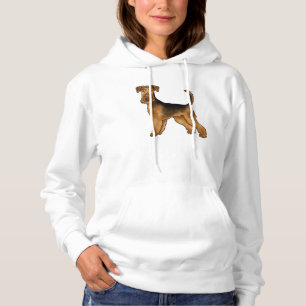 Airedale Terrier Cartoon Dog Bingley Terrier Dog Hoodie