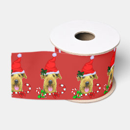 Airedale Terrier Christmas Merry Ripsband