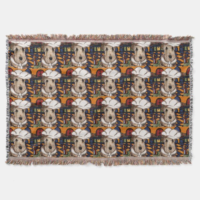 Airedale Terrier Decke (Vorderseite)