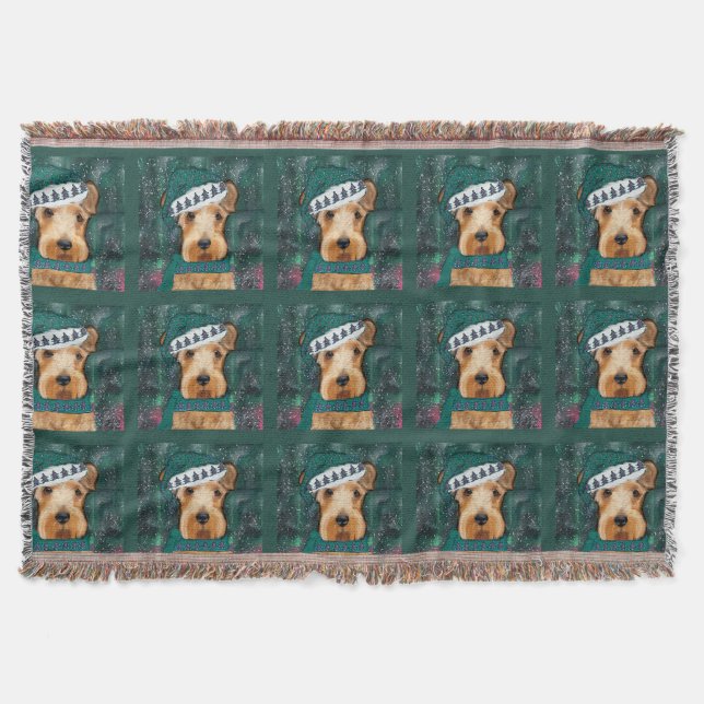 Airedale Terrier  Decke (Vorderseite)