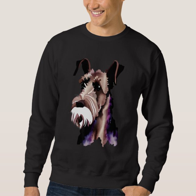 Airedale Terrier dog breeds   quotes Family Jokes Sweatshirt (Vorderseite)