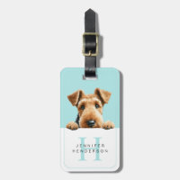 Airedale Terrier Dog Gepäckanhänger