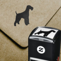 Airedale Terrier Dog Rasse Silhouette