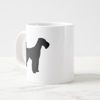 Airedale Terrier Dog Rasse Silhouetten
