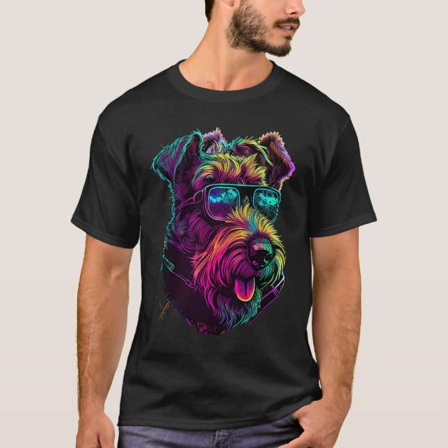 Airedale Terrier Dogs Airedale Terriers T-Shirt (Vorderseite)
