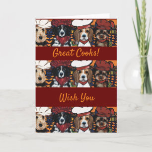 Airedale Terrier Feiertagskarte