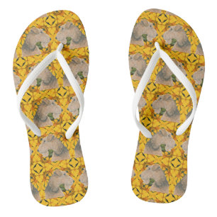Airedale Terrier Flip Flops