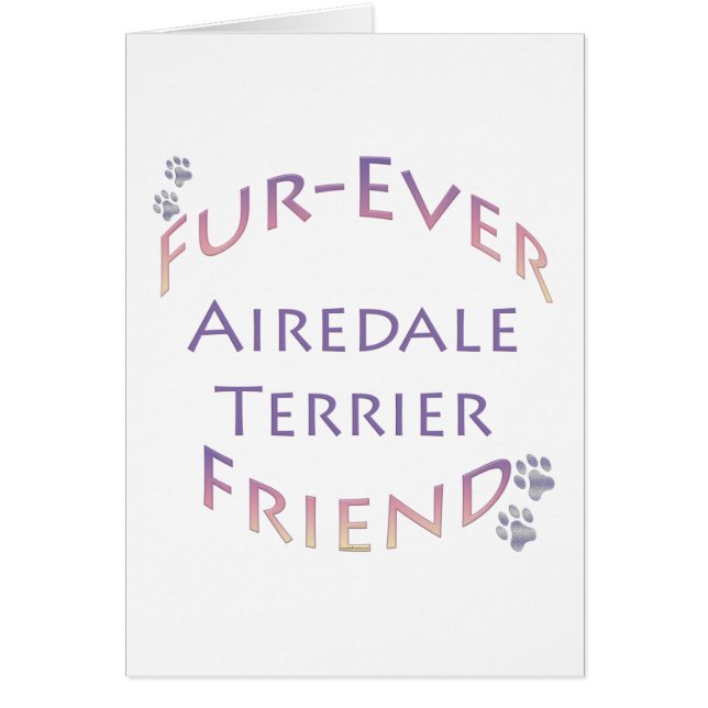 Airedale Terrier Furever (Vorne)