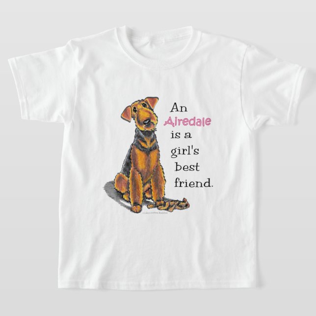 Airedale Terrier Giro del Malcantone T-Shirt (Ablage )