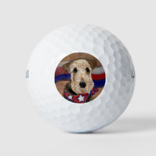 AIREDALE TERRIER GOLFBALL