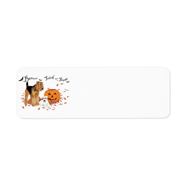 Airedale Terrier Halloween (Vorne)