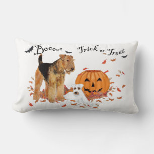 Airedale Terrier Halloween Lendenkissen