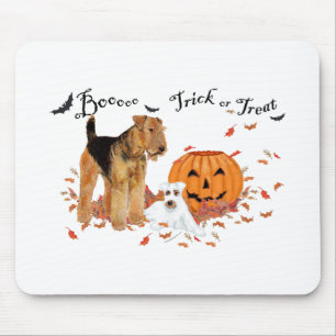 Airedale Terrier Halloween Mousepad