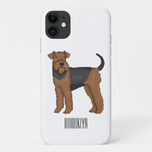 Airedale Terrier Hund Cartoon Illustration Case-Mate iPhone Hülle