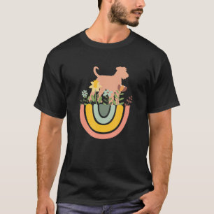 Airedale Terrier Hund Mama Vater Pet Niedlich Rain T-Shirt