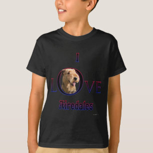 Airedale Terrier I Liebe T-Shirt