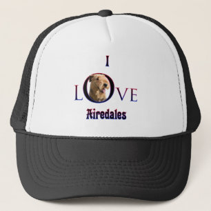 Airedale Terrier I Liebe Truckerkappe