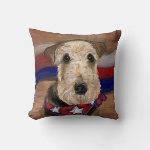 Airedale Terrier Kissen