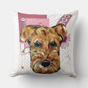 AIREDALE TERRIER KISSEN