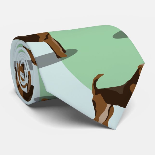 Airedale Terrier Krawatte (Gerollt)