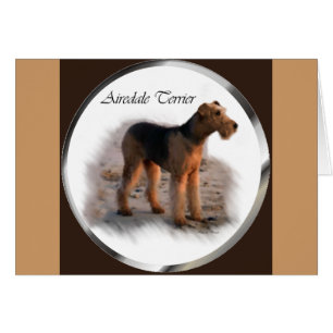 Airedale Terrier Kunst, Dichtung und Musik