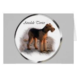 Airedale Terrier Kunst, Dichtung und Musik