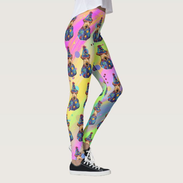 AIREDALE TERRIER LEGGINGS (Rechts)