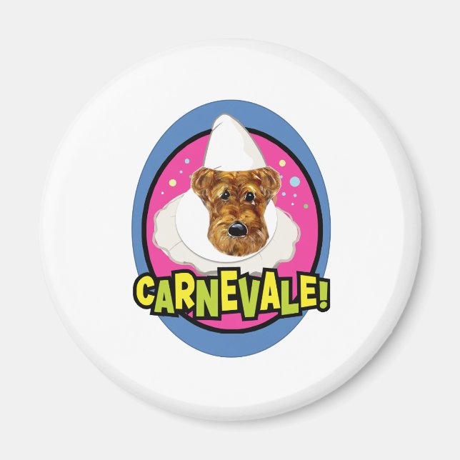 AIREDALE TERRIER MAGNET (Vorne)