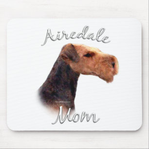 Airedale Terrier Mama 2 Mousepad