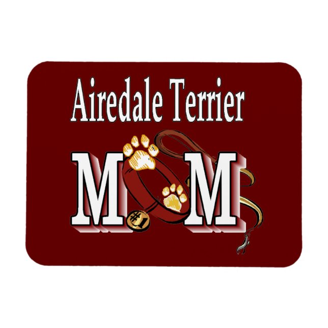 Airedale Terrier MAMA Magnet (Horizontal)